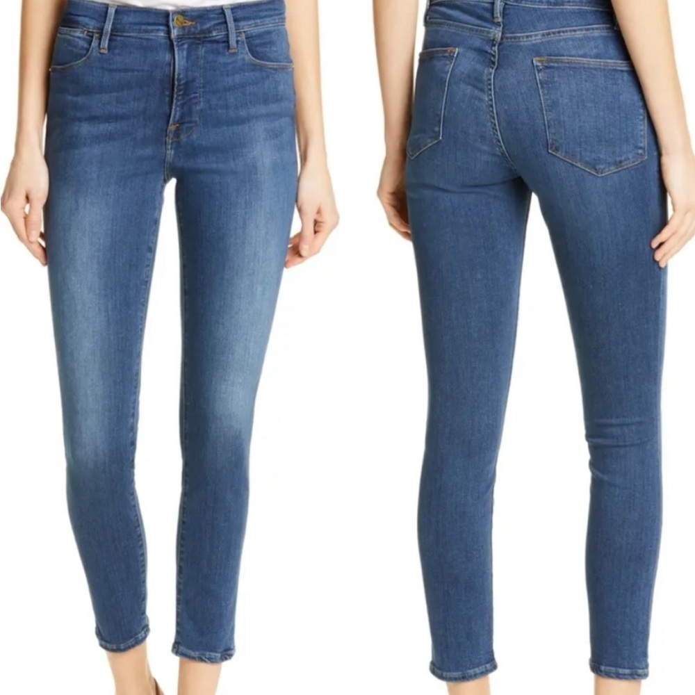Frame Le High Skinny Crop Jeans‎ 27